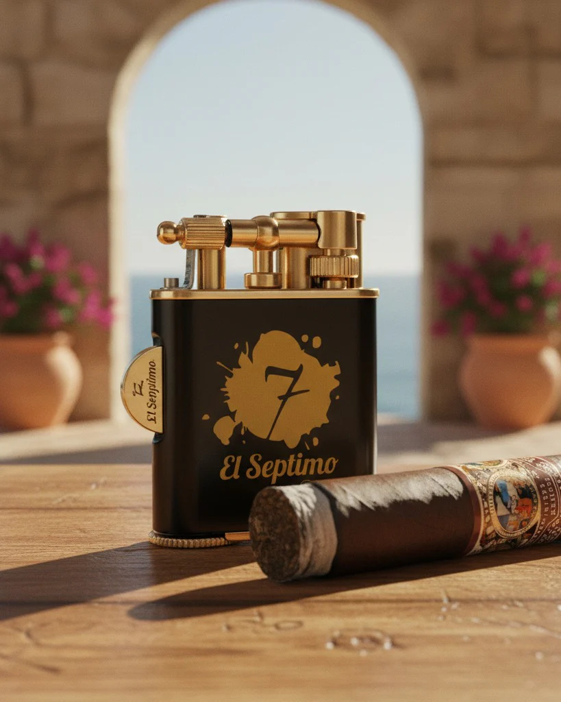 El Septimo Double-Jet Torch Lighter & Punch - Image 6